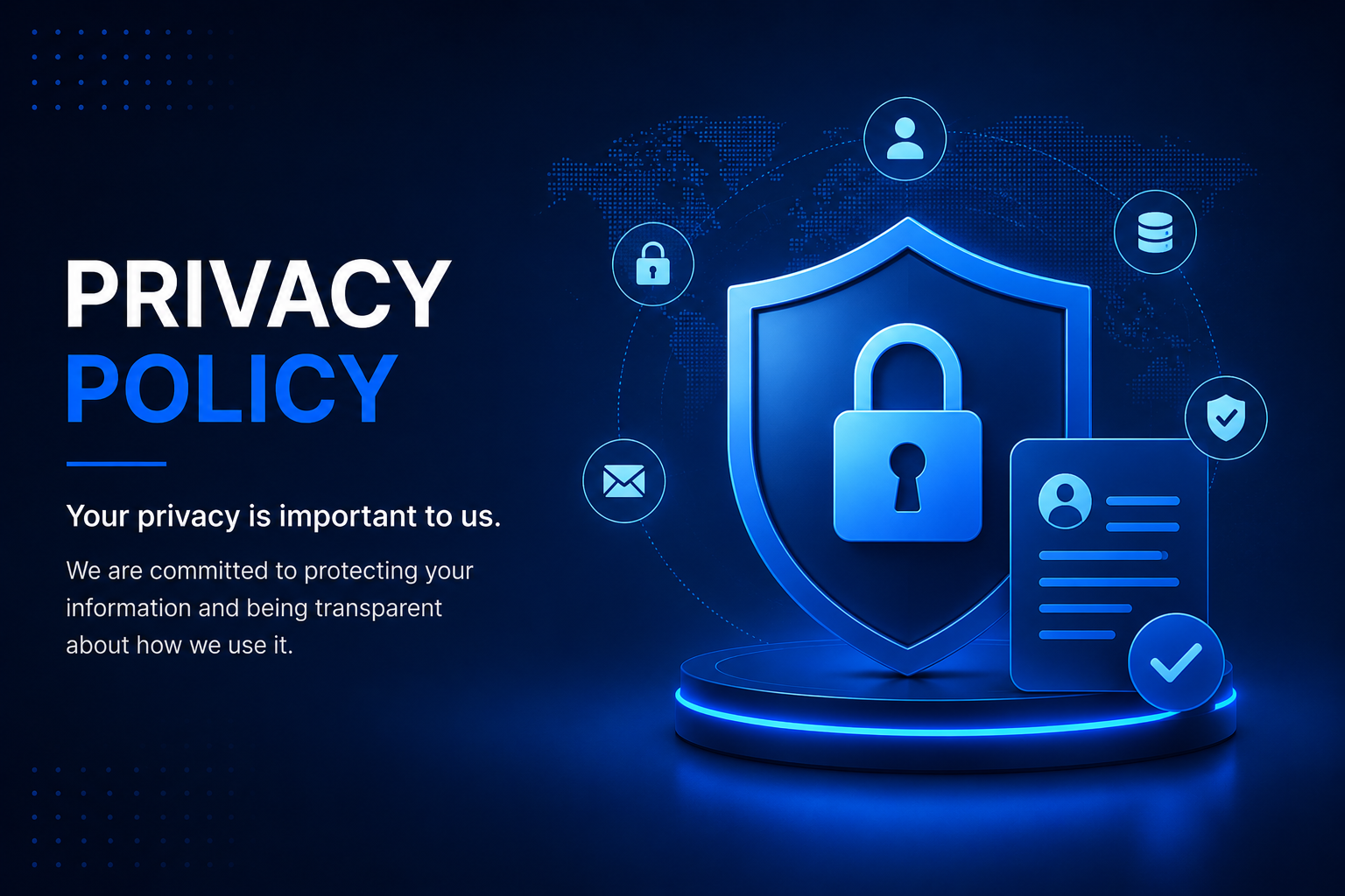Privacy policy illustration
